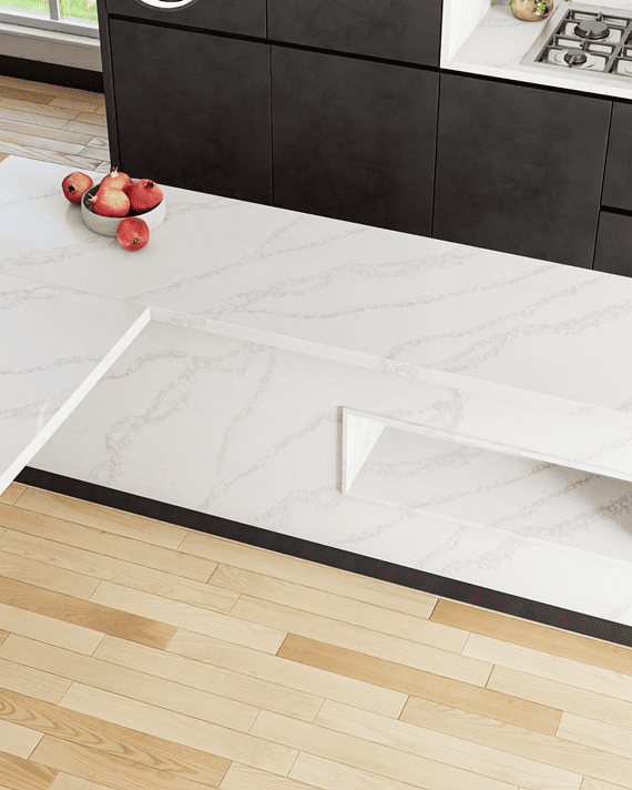 CALACATTA ALPS luxury quartz slab